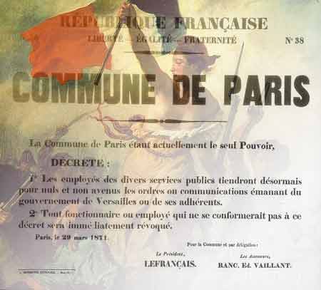 Paris Commune poster